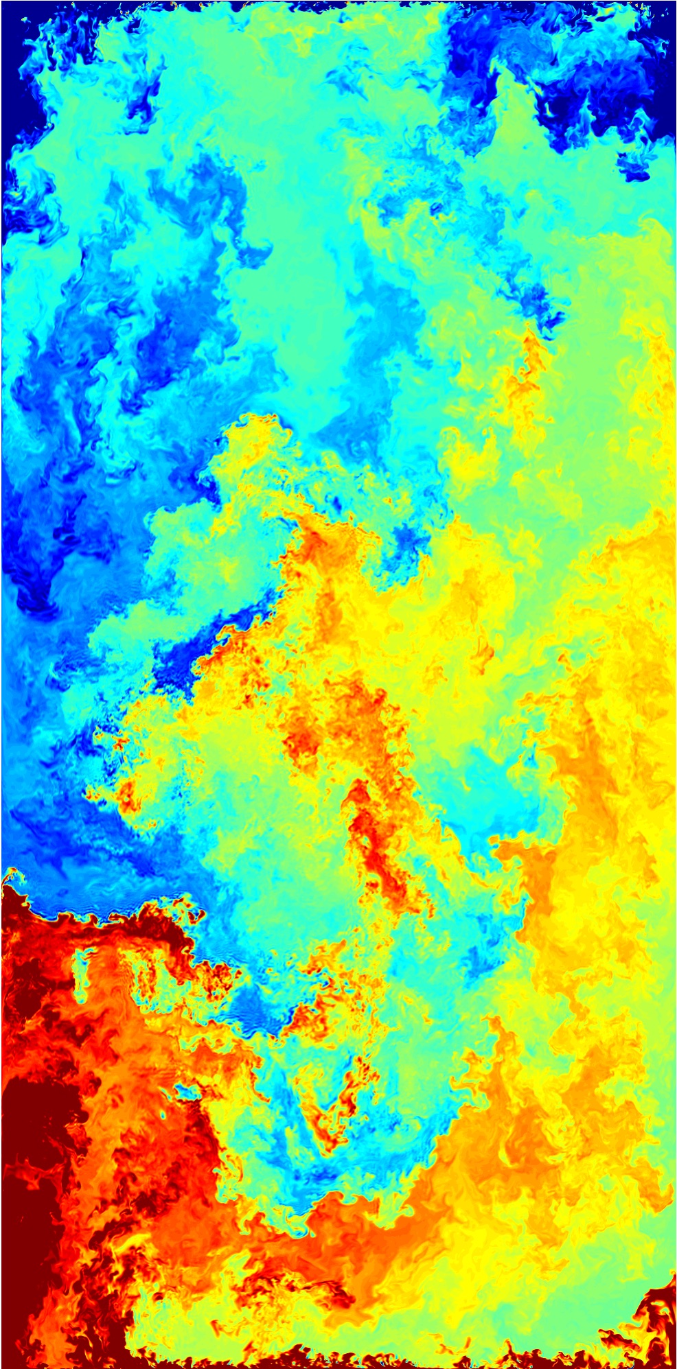 High Rayleigh number convection