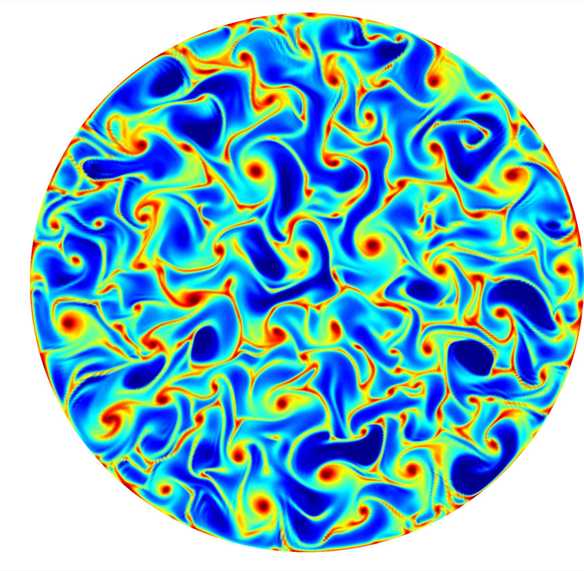 Visualization of the temperature field near the boundary layer in rotating Rayleigh-Bénard convection