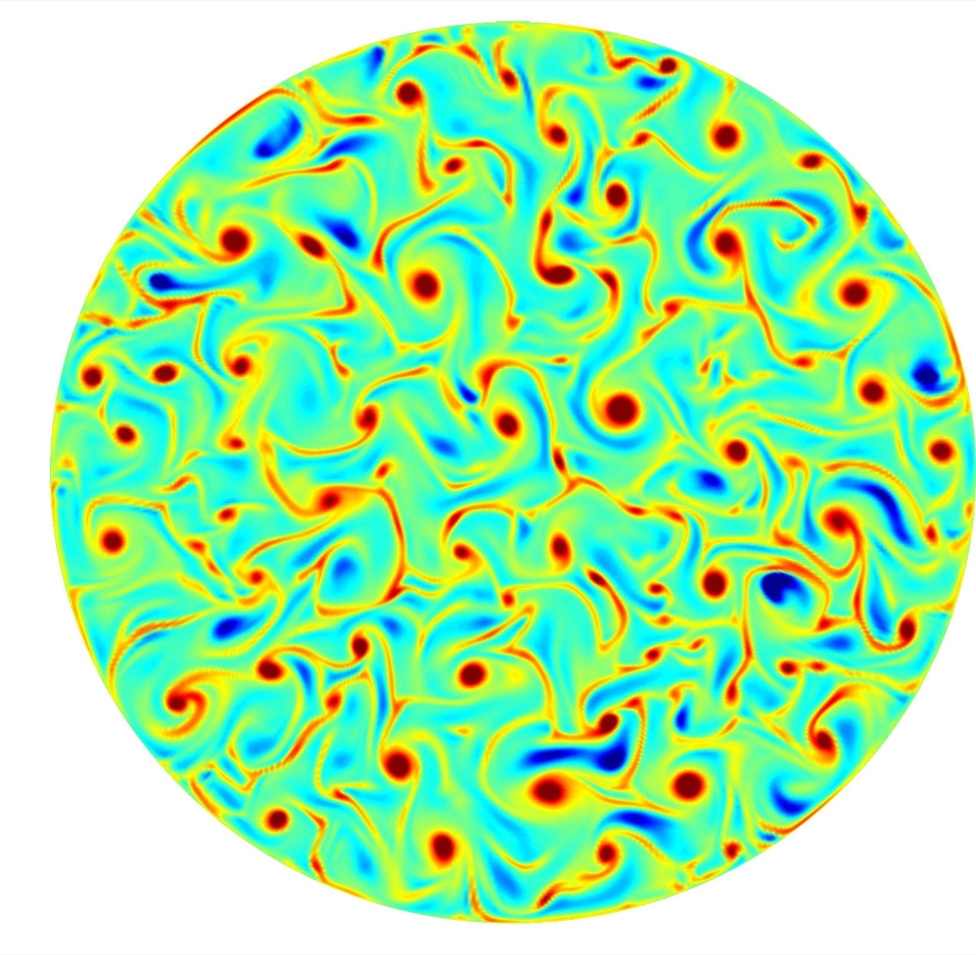 Visualization of the vertical velocity field near the boundary layer in rotating Rayleigh-Bénard convection